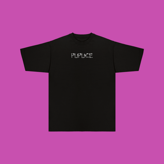 T-shirt Oversize Petit Pupuce noir