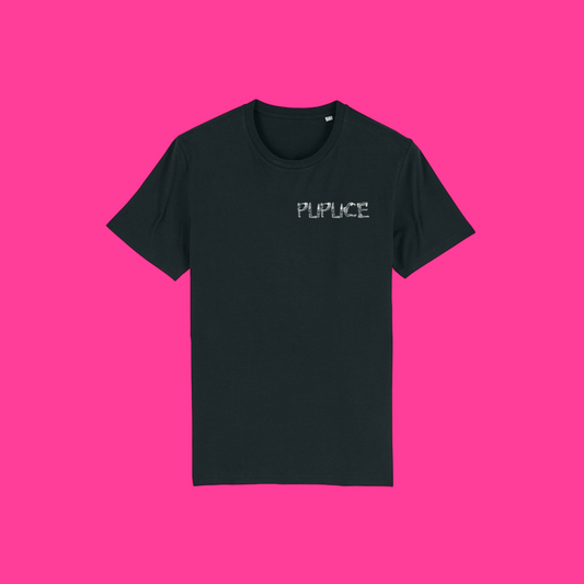 T-shirt Classique Pupuce Plexus Noir