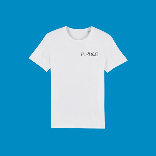 T-shirt Classique Pupuce Plexus Blanc